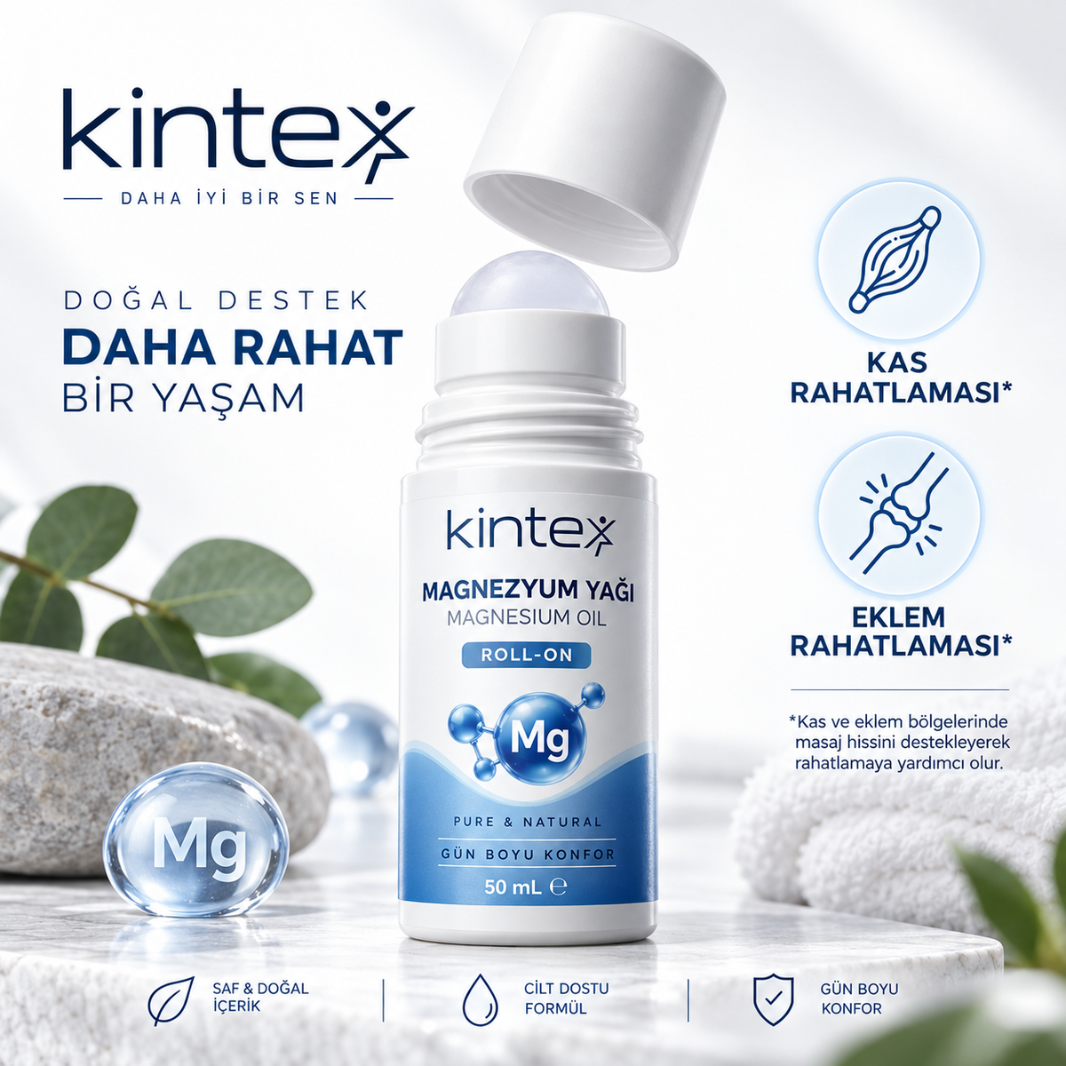 Magnezyum Yağı – Rahatlatıcı Bakım 50 ml